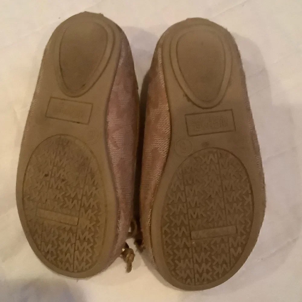 Michael Kors toddler size 6 tan dress shoes